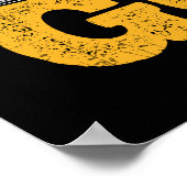 Drinken en golfen poster (Hoek)