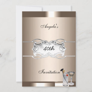 Drinken en koffie Feest Uitnodiging