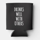 Drinken goed met anderen blikjeskoeler (Voorkant)