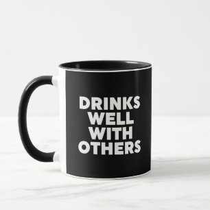 Drinken goed met anderen mok