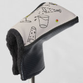 Drinken Golf Putterhoes Golfheadcover (3/4 voorkant)