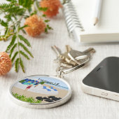 Drinken in de Beach Bar Sleutelhanger (Zijkant)