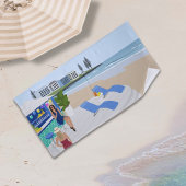 Drinken in de Beach Bar Strandlaken