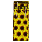 Drinken in de Zonneschijn - Wijngeschenkzak Wijn Cadeautas (Voorkant)