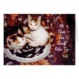 Drinken Kaart katten