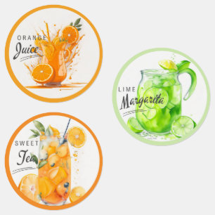 Drinken Labels en Stick-ons