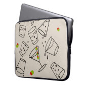 Drinken Laptop Hoes Case (Voorkant Links)