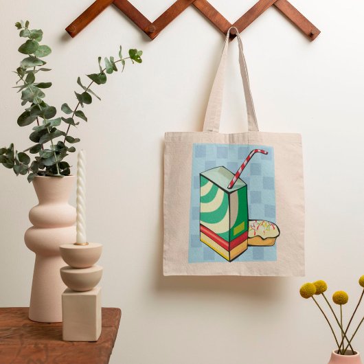 Drinken Met Een Rietje Boodschappentas Tote Bag