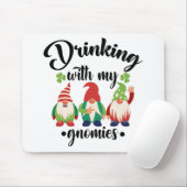Drinken Met Mijn Kabouters Grappige St. Patrick's Muismat (Met muis)