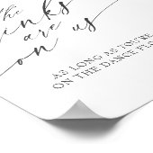 Drinken op Amerikaanse Paarse vogelpest Poster (Hoek)