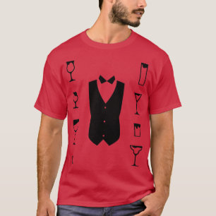 Drinken op de nationale feestdag in Bartender T-shirt