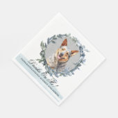 Drinken op mij Australian Cattle Dog Wedding Servet (Hoek)