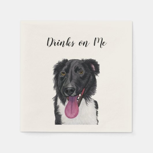 Drinken op mij Napkins Servet (Voorkant)