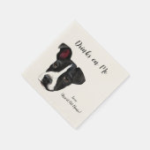 Drinken op mij Napkins Servet (Hoek)