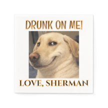 Drinken op Mij Schattige Leuke Foto Moderne Honden