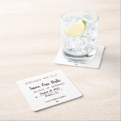 Drinken op ons gewone huwelijk met uitzondering va kartonnen onderzetters (Insitu)