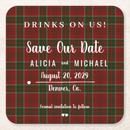 Drinken op ons gewone huwelijk met uitzondering va kartonnen onderzetters