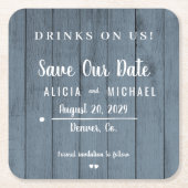 Drinken op ons gewone huwelijk met uitzondering va kartonnen onderzetters (Voorkant)