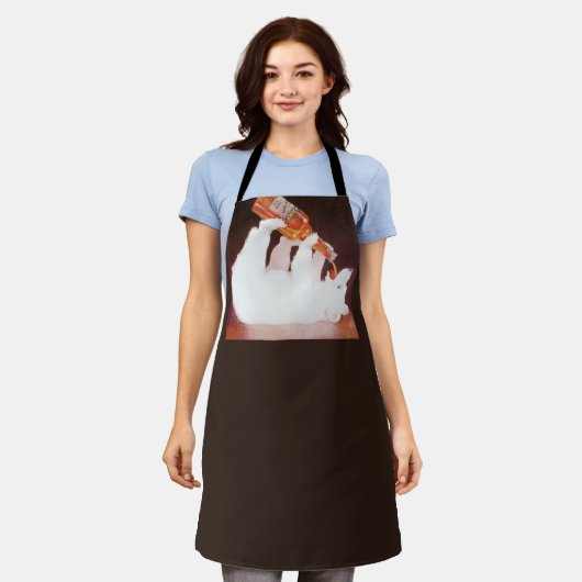 DRINKEN POLAIRE BIJFLAS APRON SCHORT (Gedragen)