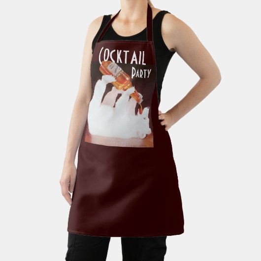 DRINKEN POLAR BEER FLASK APRON SCHORT (Insitu)