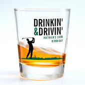 Drinken & Rijden Volwassenen Golf Verjaardagsfeest Shot Glas