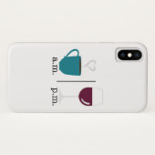 Drinken 's ochtends Case-Mate iPhone case (Achterkant (horizontaal))