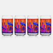 Drinken Set Blikvorm Glas (Links)