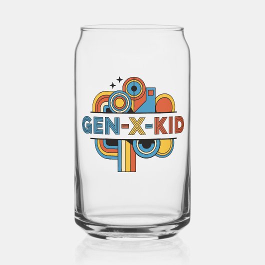 Drinken Set Kan Glas (Voorkant)