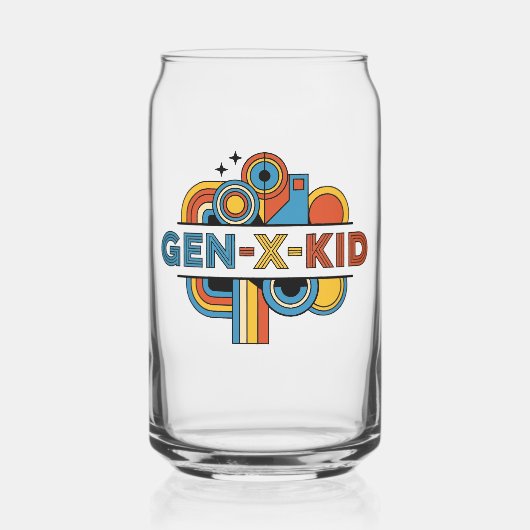 Drinken Set Kan Glas (Voorkant)