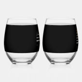 Drinken Set Stammenloze Wijn Glas (Rechts)