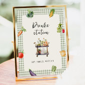 Drinken Stationsbar Tafelbord Boerderij Vrijgezell Poster