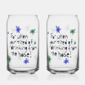 Drinken Uit Slang Glas (Achterkant)