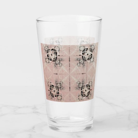 Drinken van pasta's Glastrommel Glas (Achterkant)