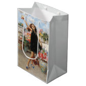 Drinken Viering Toast (door Vincenzo Irolli) Medium Cadeauzakje (Voorkant Gekanteld)