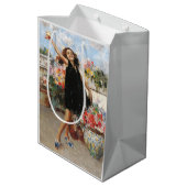 Drinken Viering Toast (door Vincenzo Irolli) Medium Cadeauzakje (Achterkant Gekanteld)