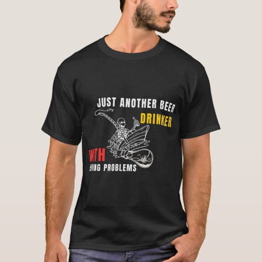 Drinken & Vissen T-shirt (Voorkant)