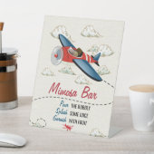  Drinken voor de Mimosa Bar Reclamebord Met Voetstuk (Insitu)