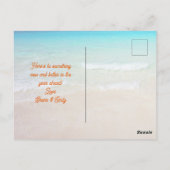 Drinken voor de nieuwjaars begroeting van het stra briefkaart (Achterkant)