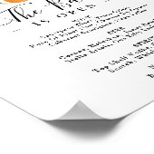 Drinken voor de ondertekening van de zomercitrusbo poster (Hoek)