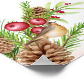 Drinken voor kerstbruiloft poster (Hoek)