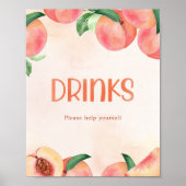 Drinken voor kleine kleine Baby showers Poster (Voorkant)