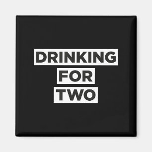 Drinken voor twee magneet