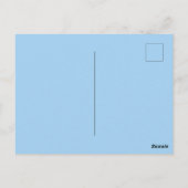 Drinken zijn op het House Housewarming Party Blauw Briefkaart (Achterkant)