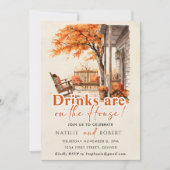 Drinken zijn op het House Housewarming Party Kaart (Voorkant)