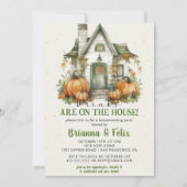 Drinken zijn op het huis! Halloweenfeest Kaart (Voorkant)