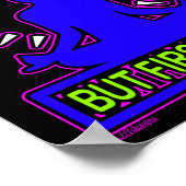 DRINKEN ZIJN OP MIJ, MAAR EERST JONGE GARANTIE. POSTER (Hoek)