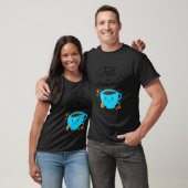 Drinker Cup Tea Brewin vol angst thee T-shirt (Unisex)