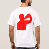 Drinker FRONT EN BACK T-shirt (Achterkant)