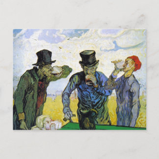 Drinkers door Vincent van Gogh Briefkaart