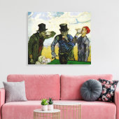 Drinkers door Vincent van Gogh Canvas Afdruk (Insitu (Woonkamer))